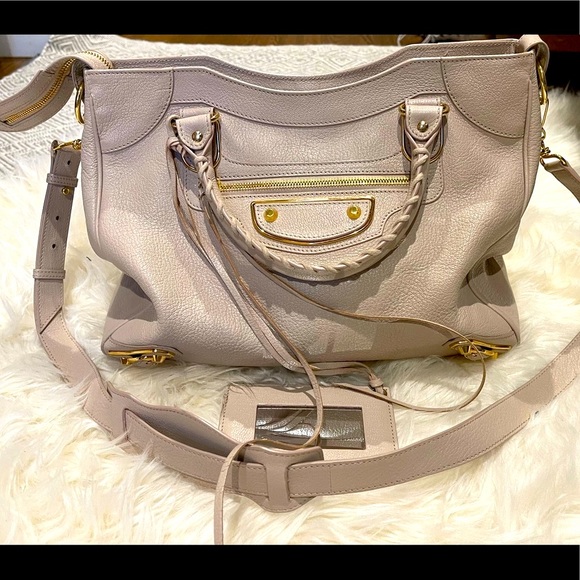 Balenciaga bag - beige with gold accents - Picture 1 of 4